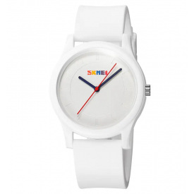 Жіночий наручний годинник Skmei 1880 Білий