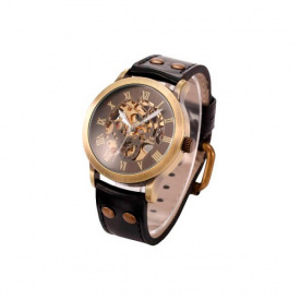 Наручний годинник Winner Salvador II Золотистий (485)