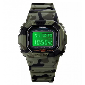 Дитячий наручний годинник Skmei 1608 камуфляж