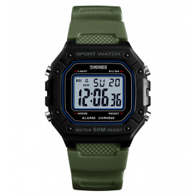 Годинник наручний Skmei 1496 Army Green 1496AG (17143-hbr)