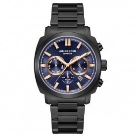 Наручний годинник чоловічий Lee Cooper Trader Чорний (3437)