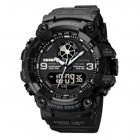 Часы наручные мужские Skmei 1818 Black, 1818BK (12270-hbr)