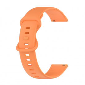 Ремінець силіконовий для годинника BeWatch універсальний 22 мм Помаранчевий (102N3L03)