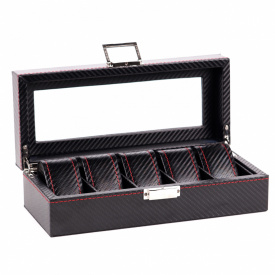 Скринька для зберігання годинників Craft 5PU.CRB.RD Чорний