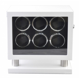 Шкатулка Salvadore для підзаводу 6 годинників 8006/WF/DF 6x6 Білий