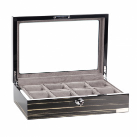 Скринька для зберігання годинників Salvadore P39HBGF-KC-1 32х22х9 см Різнокольоровий