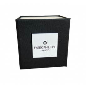 Подарункова упаковка-коробка для годинника Patek Philippe Geneve Украина ТД 90х90х60 мм Чорний