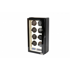 Скринька Salvadore для підзаводу 8 годинників D18012 190х260х490 мм Чорно-білий