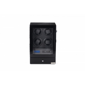 Скринька Salvadore для підзаводу 4 годинників S-2/04-LB 23,5х18,5х34,5 см Чорний