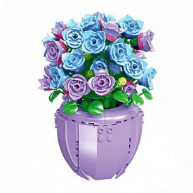 3D-конструктор Jie Star 92360 Bell flower 372 деталі 13215-84636