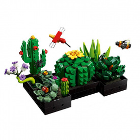 3D-конструктор Jie Star 9011 Botanical Garden Succulent 590 деталей 13218-84630