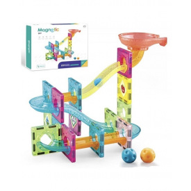 Конструктор магнітний Magnetic Diy CH1034 47 елементів з кульками Різнокольоровий