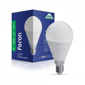 Светодиодная лампа Feron LB-205 9Вт E14 4000K