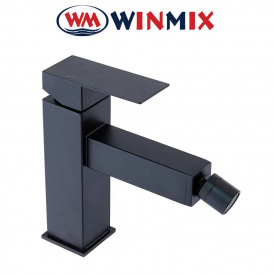 Змішувач для біде Winmix KUB BLACK (Chr-002) SUS304, Польща (нержавіюча сталь)