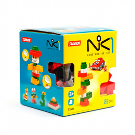 Конструктор дитячий Юника "NIK-1" 88 дет. 71511