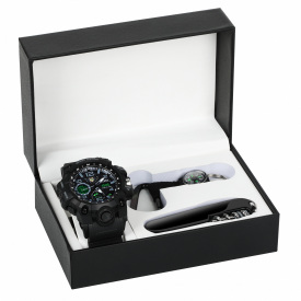 Подарунковий набір BESTA Box Peremoga Set з компасом Чорний (3364)