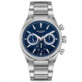 Наручний годинник чоловічий Lee Cooper Forever Сріблястий (3442)