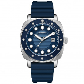 Наручний годинник чоловічий Lee Cooper Neo Сріблястий (3441)