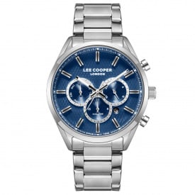 Наручний годинник чоловічий Lee Cooper London Silver Сріблястий (3447)