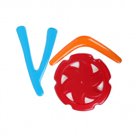 Дитячий ігровий набір "Фрізбі-Бумеранг" ТехноК 4036TXK 3 штуки