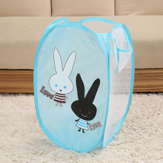Корзина для игрушек UKC Baby Play 48х29х25 см Кролик Голубой