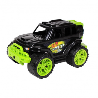 Детская машинка ТехноК Внедорожник Monster Car 4623TXK Черно-Зеленый