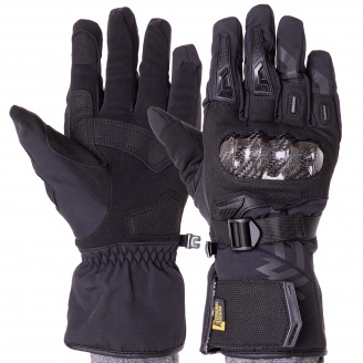 Мотоперчатки зимние MADBIKE MAD66X L Черный