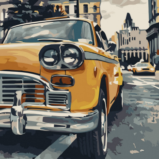 Картина за номерами Art Craft Особливе таксі 40 * 40 см 10518-АС