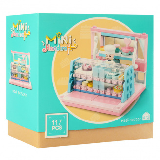 Дитячий конструктор Магазин Bambi M38-B0792 з фігуркою Солодощі