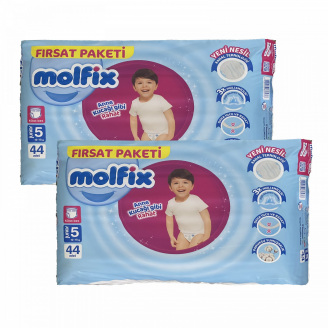 Підгузки-трусики Molfix 5 junior (12-17 кг) 88 шт