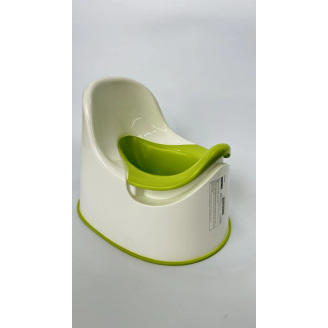 Дитячий горщик IKEA LOCKIG 601.931.28 36х28х29 см Біло--зелений 3242523532