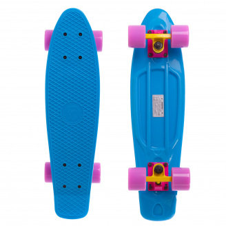 Скейтборд SP-Sport Penny Original FISH SK-401-36 22 Синій-Жовтий-фіолетовий
