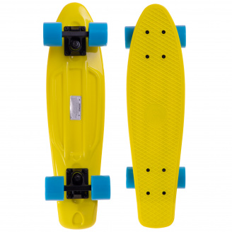 Скейтборд SP-Sport Penny Original FISH SK-401-4 22 Жовтий-Чорний-Блакитний