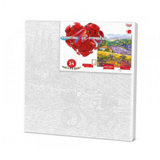 Картина за номерами Danko Toys Тоскана KpNe-40х40-02-02 40x40 см