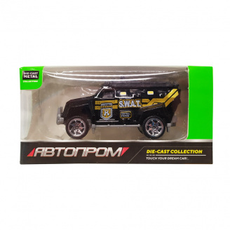 Дитяча металева машинка АвтоПром 7629 масштаб 1:64 S.W.A.T. Броньовик