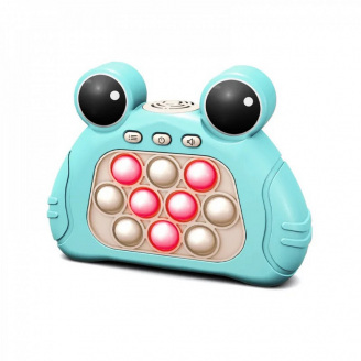 Електронний Поп Іт Про Інтерактивний 4 Режима + Підсвічування Pop It Pro SV Toys Жаба (642)