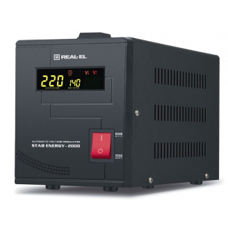Стабілізатор Real-el Stab Energy-2000 Black