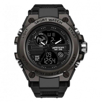 Годинник наручний чоловічий Sanda Tattoo Black
