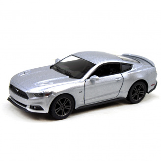 Машинка Ford Mustang GT серебристый Kinsmart (KT5386W)