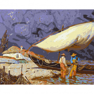 Картина за номерами Идейка Рибалки tolstukhin artem KHO2611 40х50 см