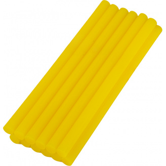Стрижні клейові 11,2*200 мм 12 шт жовті MASTERTOOL GM (42-1160)