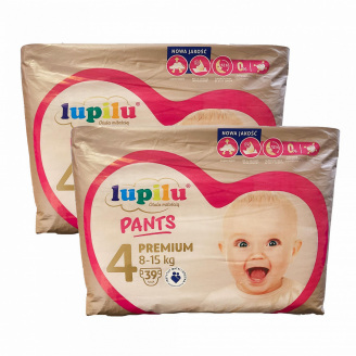 Підгузники-трусики Lupilu Premium Jumbo Bag 4 Maxi 8-15 кг 78 шт