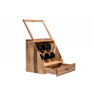 Скринька з подушечками для 6 годинників ecoWalnut 32.2х34.6х22.8 см