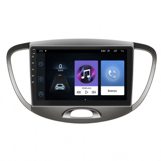 Штатная магнитола Lesko для Hyundai i10 I 2007-2013 экран 9