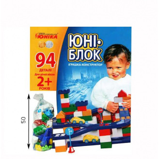 Конструктор Юника Юни-блок 94 детали (0125)