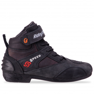 Мотоботы короткие SPEED BIKERS A012 42 Черный