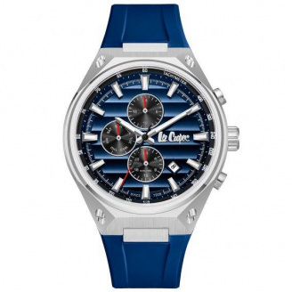 Годинник чоловічий водостійкий наручний Lee Cooper Style Сріблястий (2493769813)