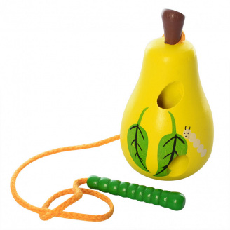 Дерев'яна іграшка Limo Toy Шнуровка MD 0494 Груша