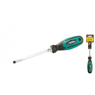 Викрутка плоска SL5*100 посилена MASTERTOOL GM (45-8510)