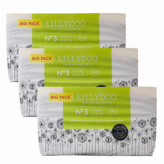 Підгузники Lillydoo 3 Midi 6-10 кг 132 шт